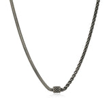 Italian Chain Sterling Silver Necklace - UN0035