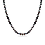 Basic Genuine Black Pearl Necklace - UN0031